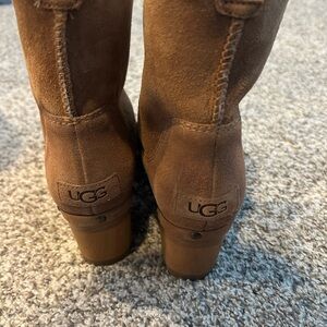 UGG Women's Brown Heeled Boots